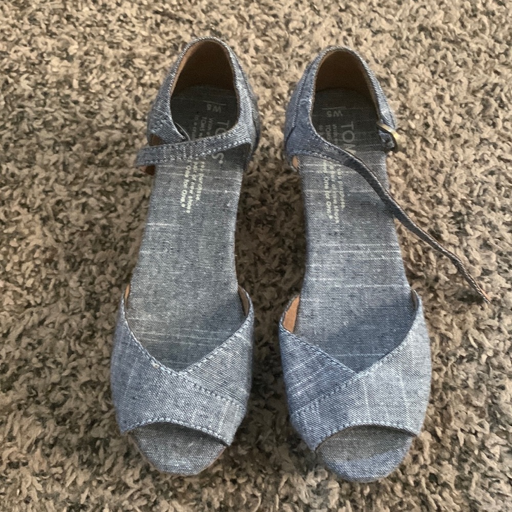 Womens Tom Wedges